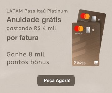 Cartão de crédito Latam Pass Platinum