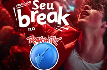 Promoção KitKat 2024 Seu Break no Rock In Rio