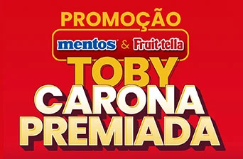 Promoção Mentos &amp; Fruit-tella 2024 Carona Premiada